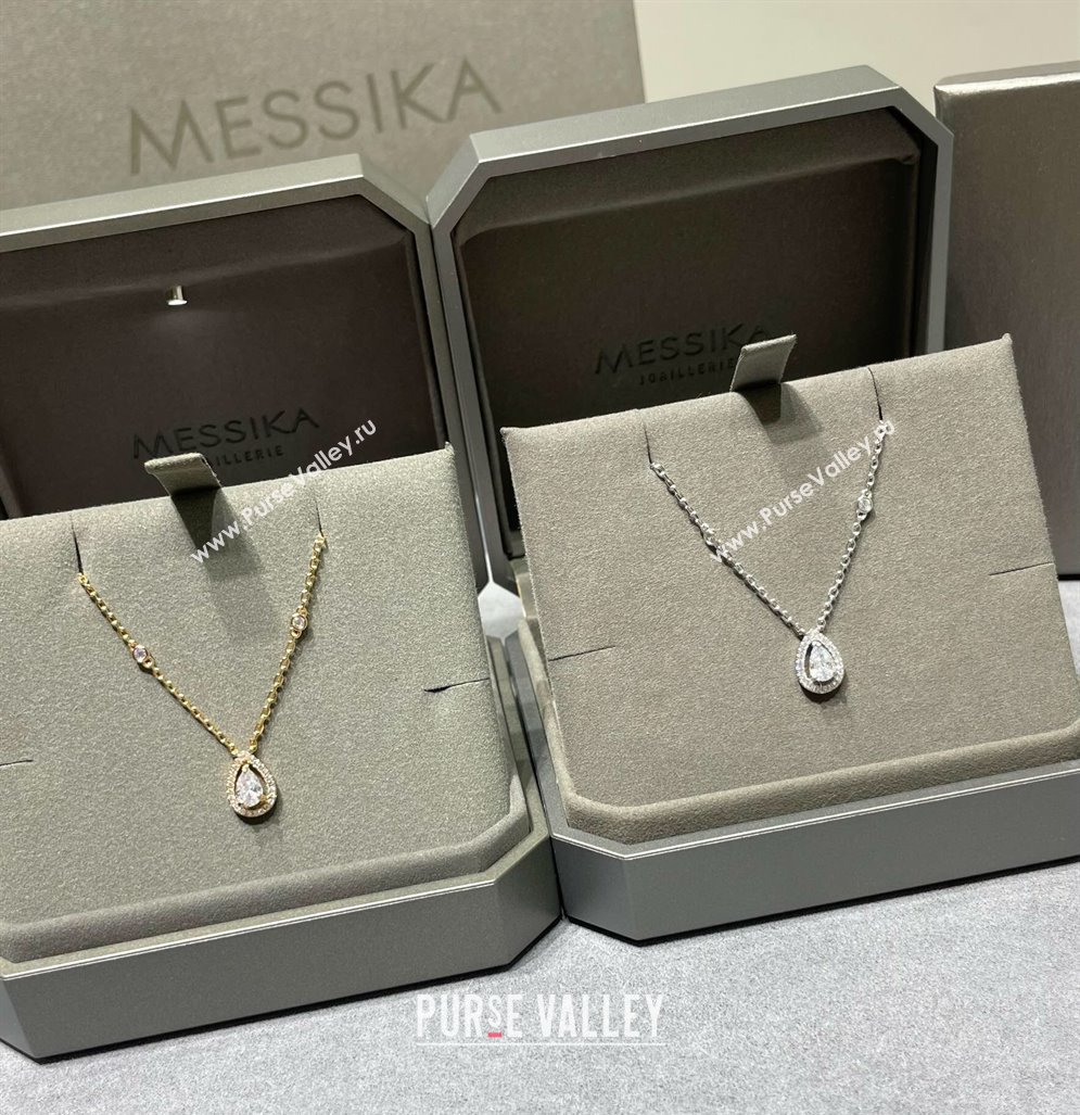Messika Joy Pendant Necklace with Strass 2025 M091707 (YF-250917040)