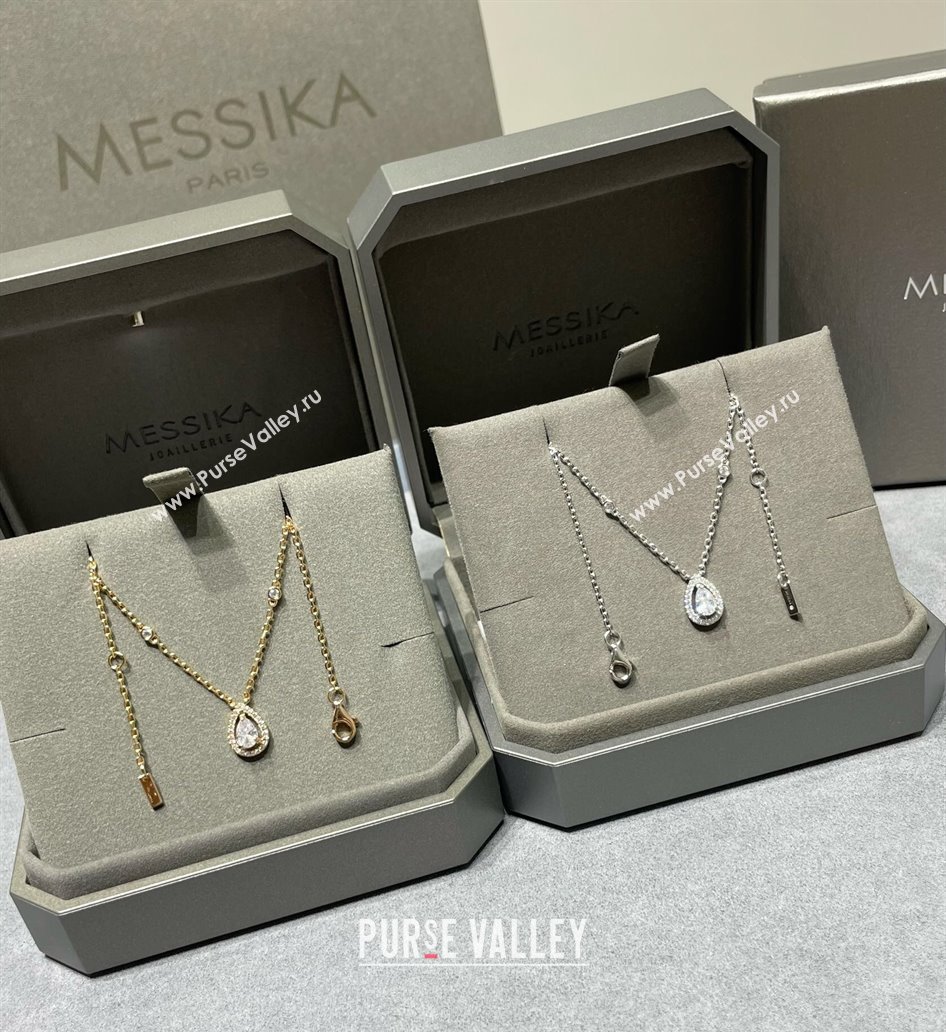 Messika Joy Pendant Necklace with Strass 2025 M091707 (YF-250917040)