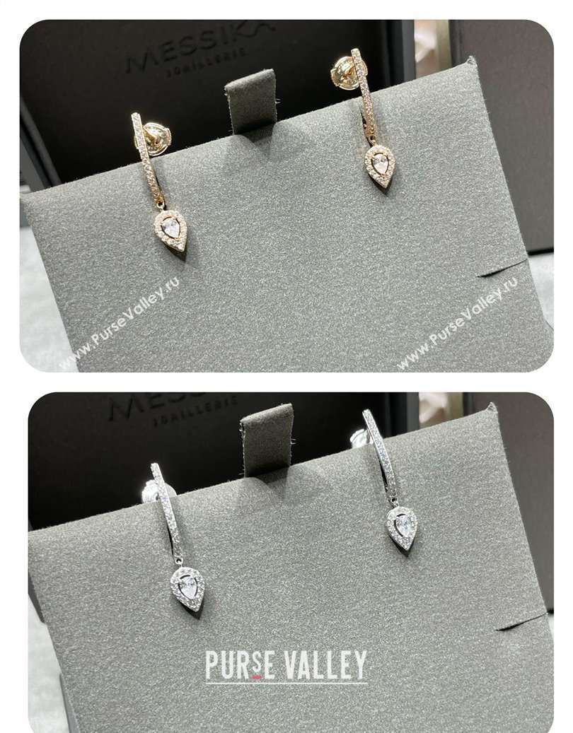 Messika Fiery Earrings with Strass 2025 M091708 (YF-250917041)