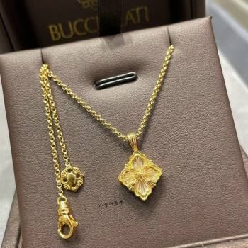 Buccellati Opera Tulle Small Pendant Necklace White 2025 B091705 (YF-250917074)