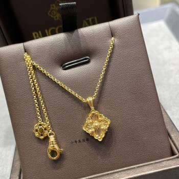 Buccellati Opera Tulle Small Pendant Necklace Grey 2025 B091705 (YF-250917077)