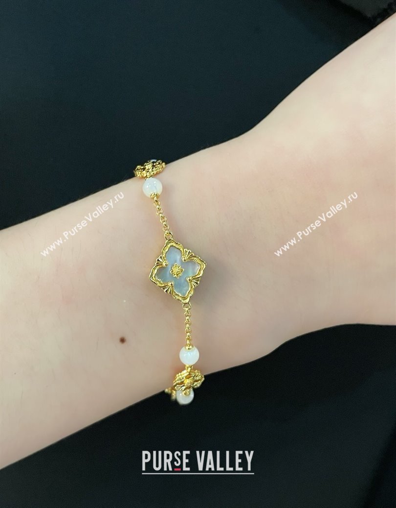 Buccellati Opera Tulle Bracelet 3 Motifs White 2025 B091701 (YF-250917060)