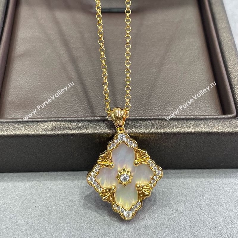 Buccellati Opera Large Pendant Necklace White 2025 B091707 (YF-250917082)