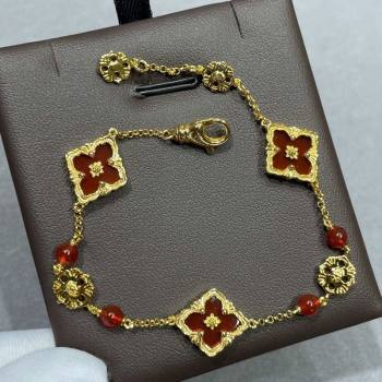 Buccellati Opera Tulle Bracelet 3 Motifs Red 2025 B091701 (YF-250917058)