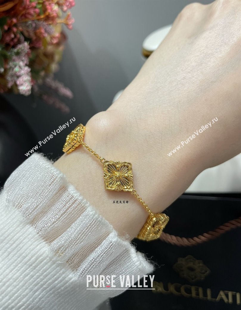 Buccellati Opera Tulle Bracelet 5 Motifs Grey 2025 B091704 (YF-250917071)