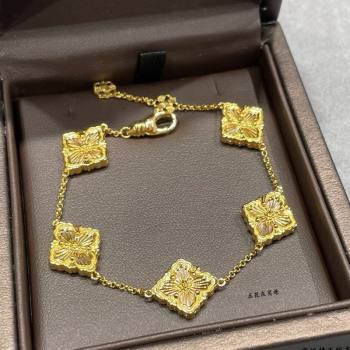 Buccellati Opera Tulle Bracelet 5 Motifs Grey 2025 B091704 (YF-250917071)