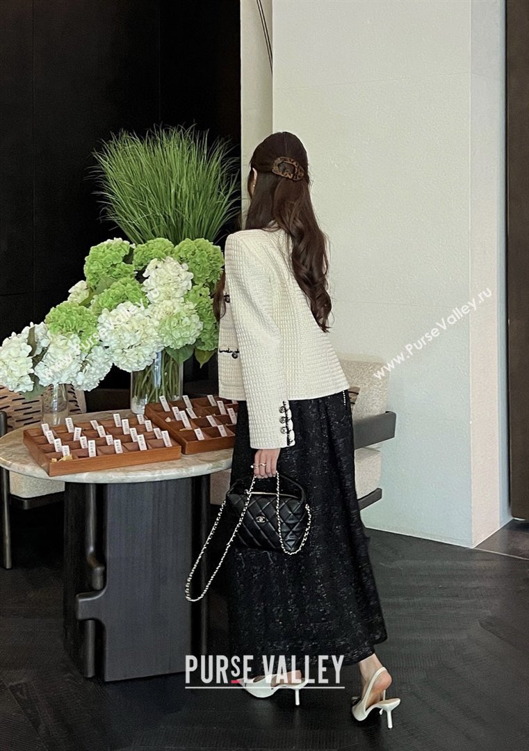 Chanel Tweed Jacket CH92520 Beige 2025 (Q-25092520)