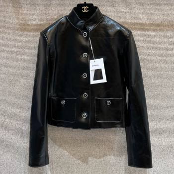Chanel Sheepskin Jacket CH91928 Black 2025 (Q-25091928)