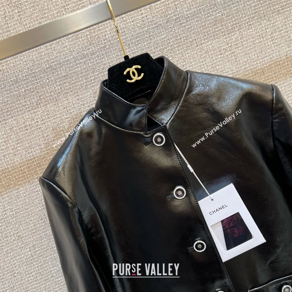 Chanel Sheepskin Jacket CH91928 Black 2025 (Q-25091928)
