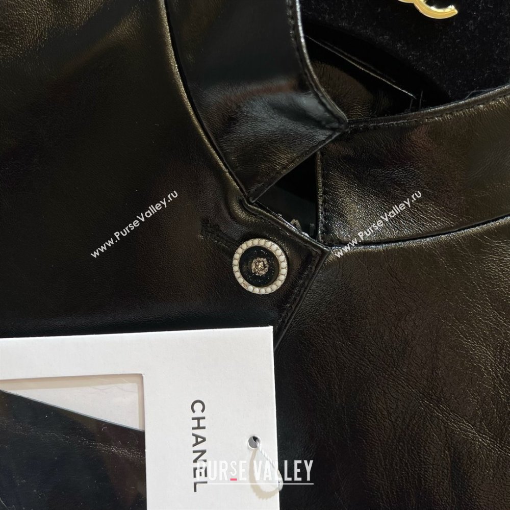 Chanel Sheepskin Jacket CH91928 Black 2025 (Q-25091928)