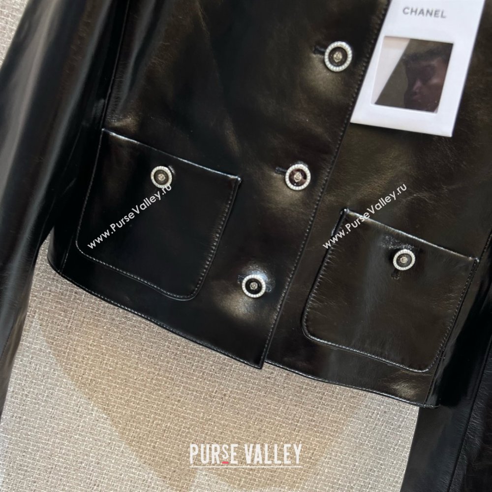 Chanel Sheepskin Jacket CH91928 Black 2025 (Q-25091928)