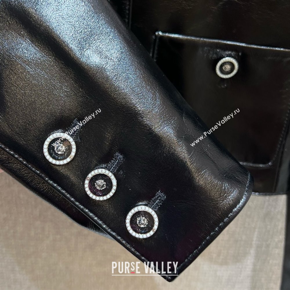 Chanel Sheepskin Jacket CH91928 Black 2025 (Q-25091928)