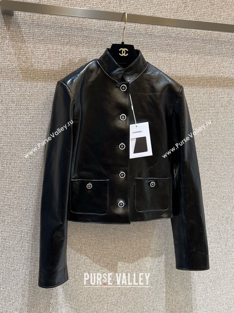 Chanel Sheepskin Jacket CH91928 Black 2025 (Q-25091928)