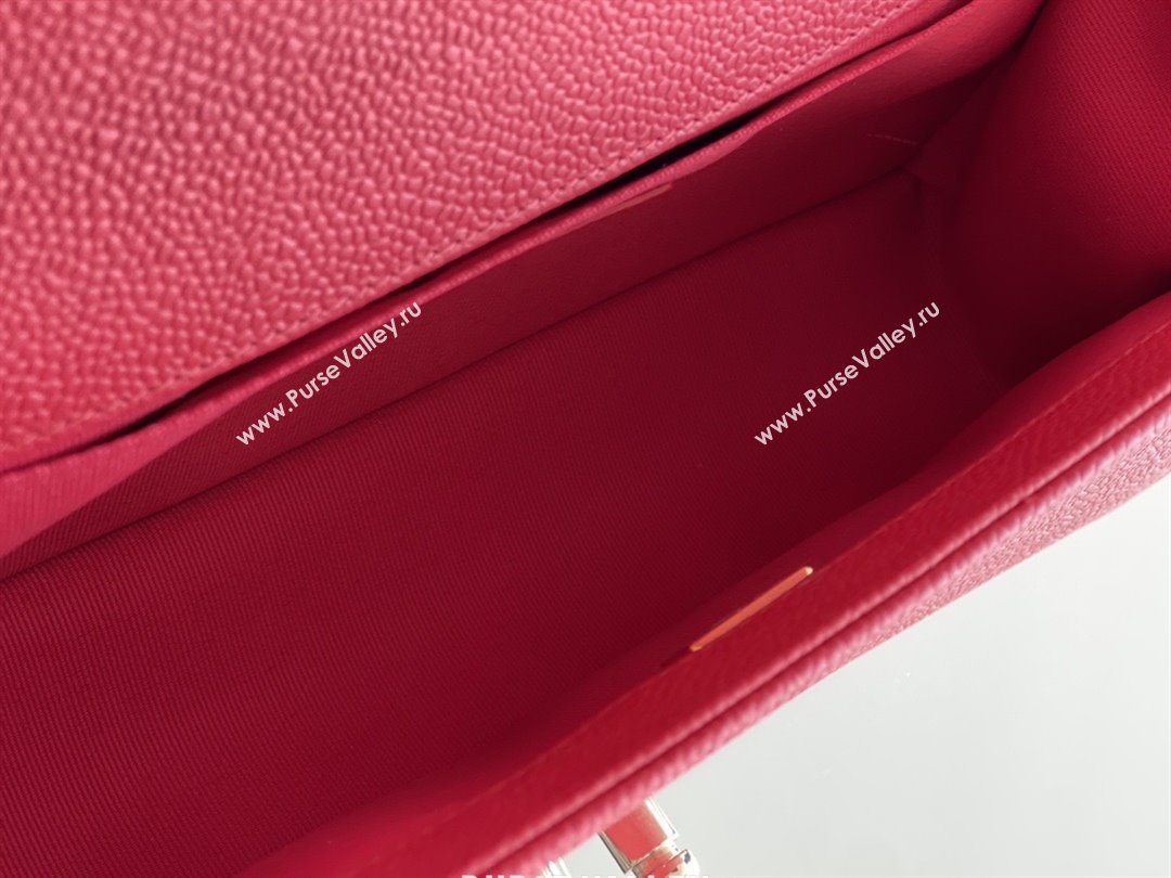 Chanel Original Big Grained Calfskin Medium Boy Flap Bag Red/Light Gold 2025 Top Quality (MHE-25092007)