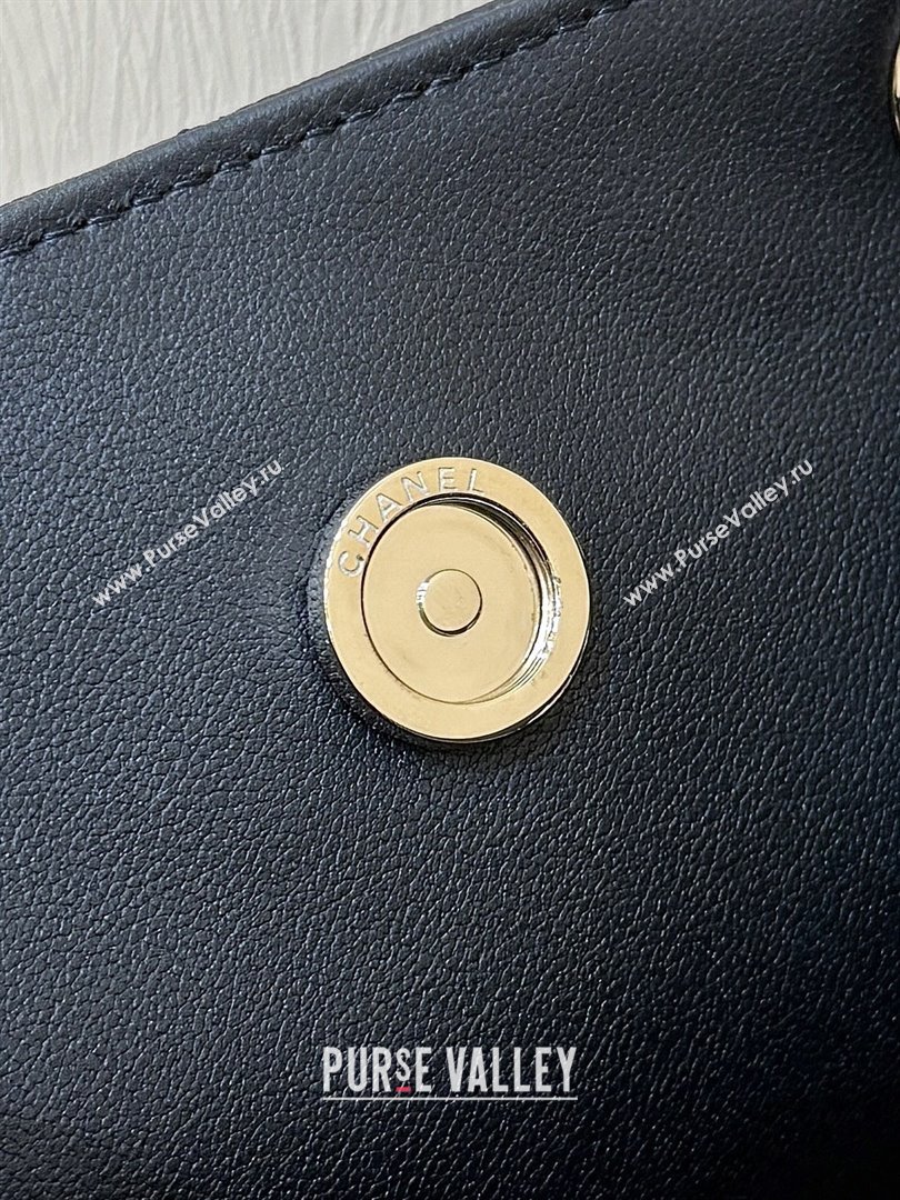 Chanel Shoulder Bag in Grainy Calfskin AS3176 Black 2025 Top Quality (SHUNY-25092402)