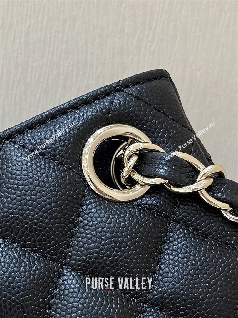 Chanel Shoulder Bag in Grainy Calfskin AS3176 Black 2025 Top Quality (SHUNY-25092402)