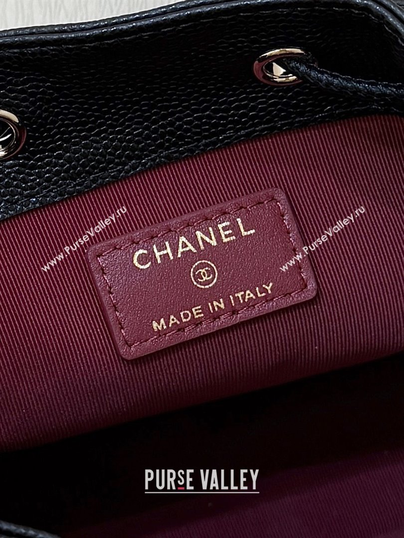 Chanel Clutch with Chain in Grained Shiny Calfskin AP4775 Black 2025 Top Quality (SHUNY-25092302)