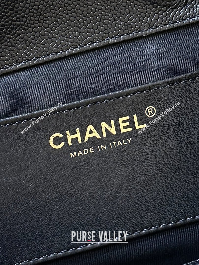 Chanel Grained Calfskin Mini Backpack AS3530 Black Top Quality (SHUNY-25092305)