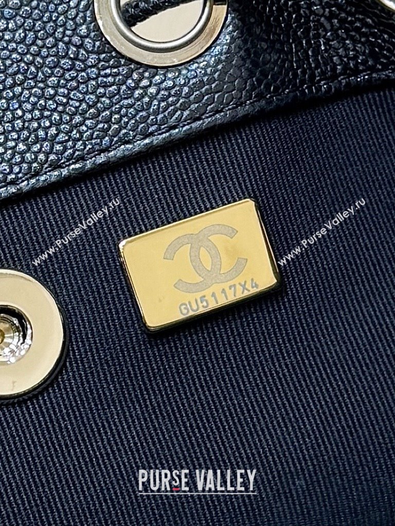 Chanel Grained Calfskin Mini Backpack AS3530 Black Top Quality (SHUNY-25092305)