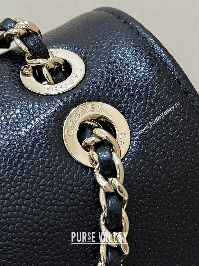 Chanel Grained Calfskin Mini Backpack AS3530 Black Top Quality (SHUNY-25092305)