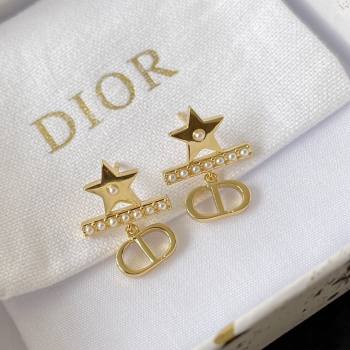Dior Petit CD Earrings D92702 Gold 2025 (YF-25092702)