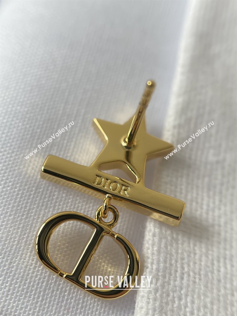 Dior Petit CD Earrings D92702 Gold 2025 (YF-25092702)