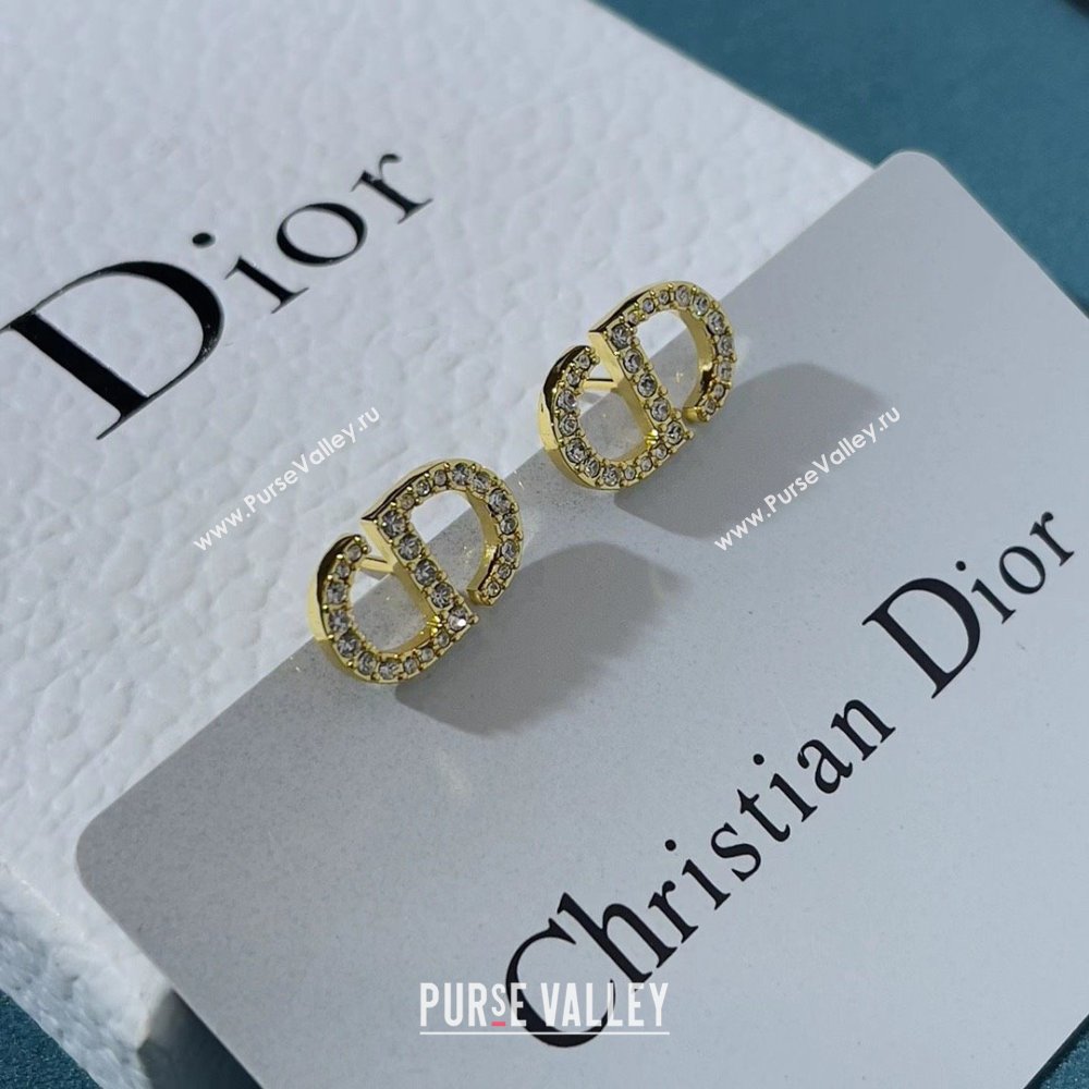 Dior Petit CD Earrings D92704 Gold 2025 (Q-25092704)