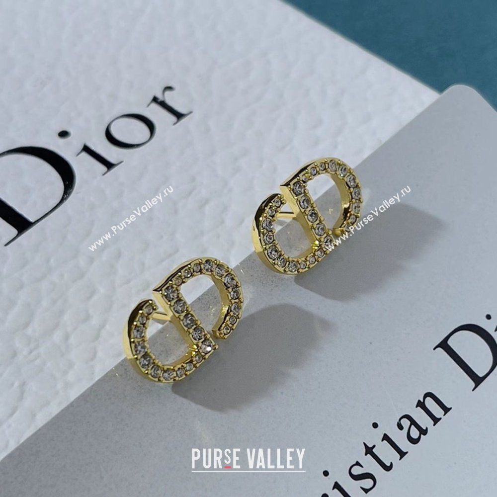Dior Petit CD Earrings D92704 Gold 2025 (Q-25092704)