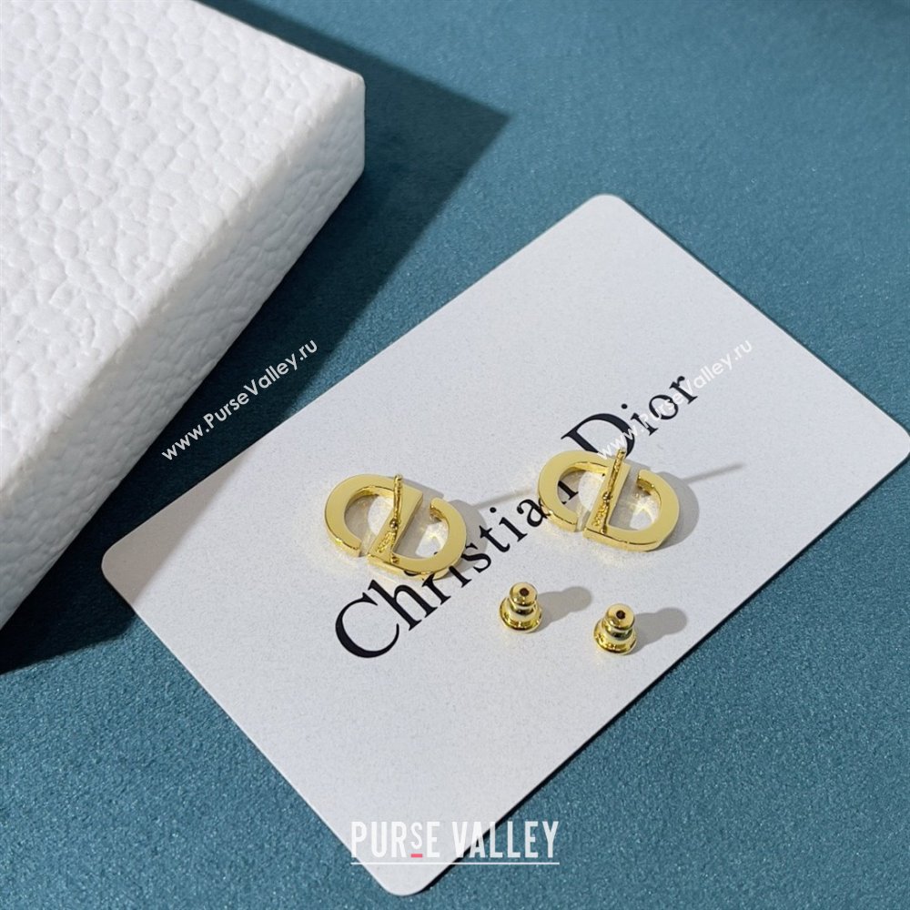 Dior Petit CD Earrings D92704 Gold 2025 (Q-25092704)