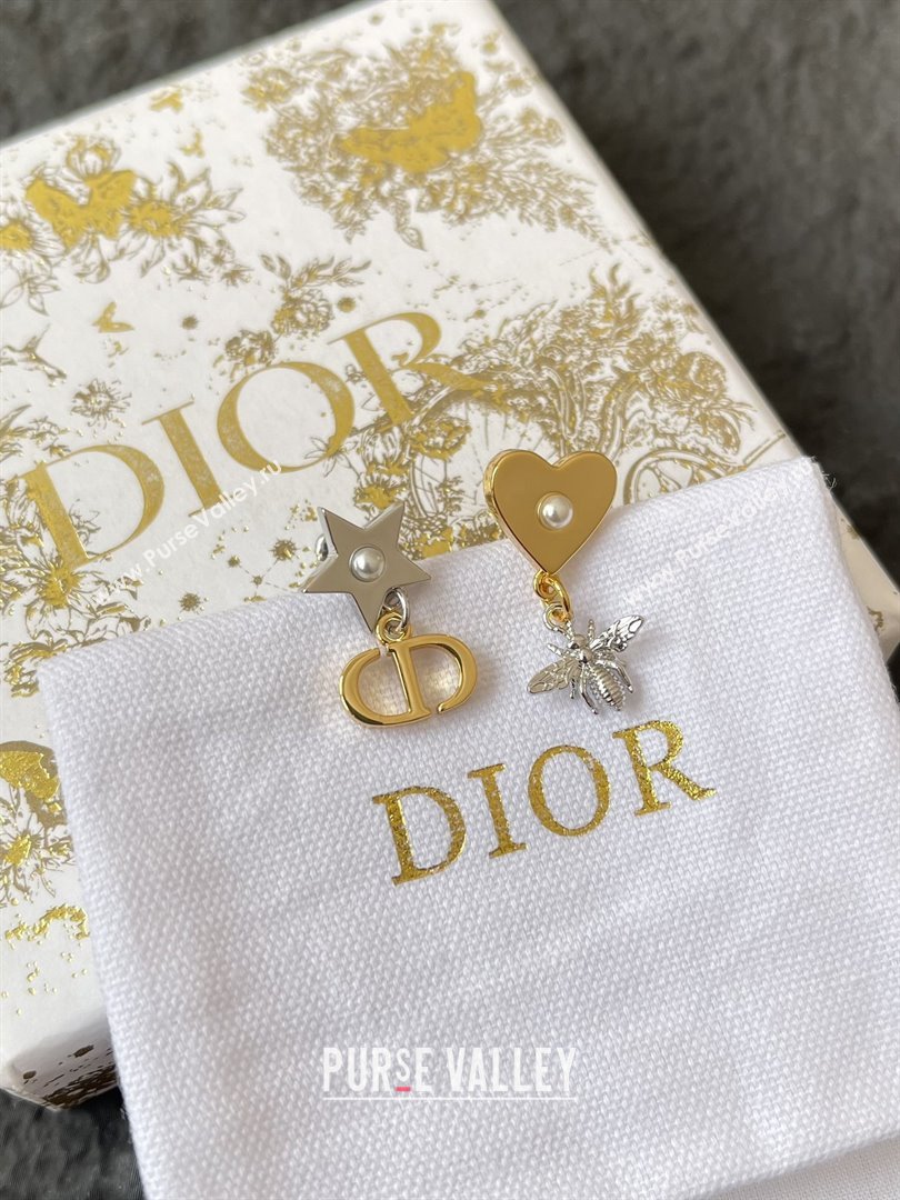 Dior Petit CD Earrings D92705 Gold 2025 (YF-25092705)