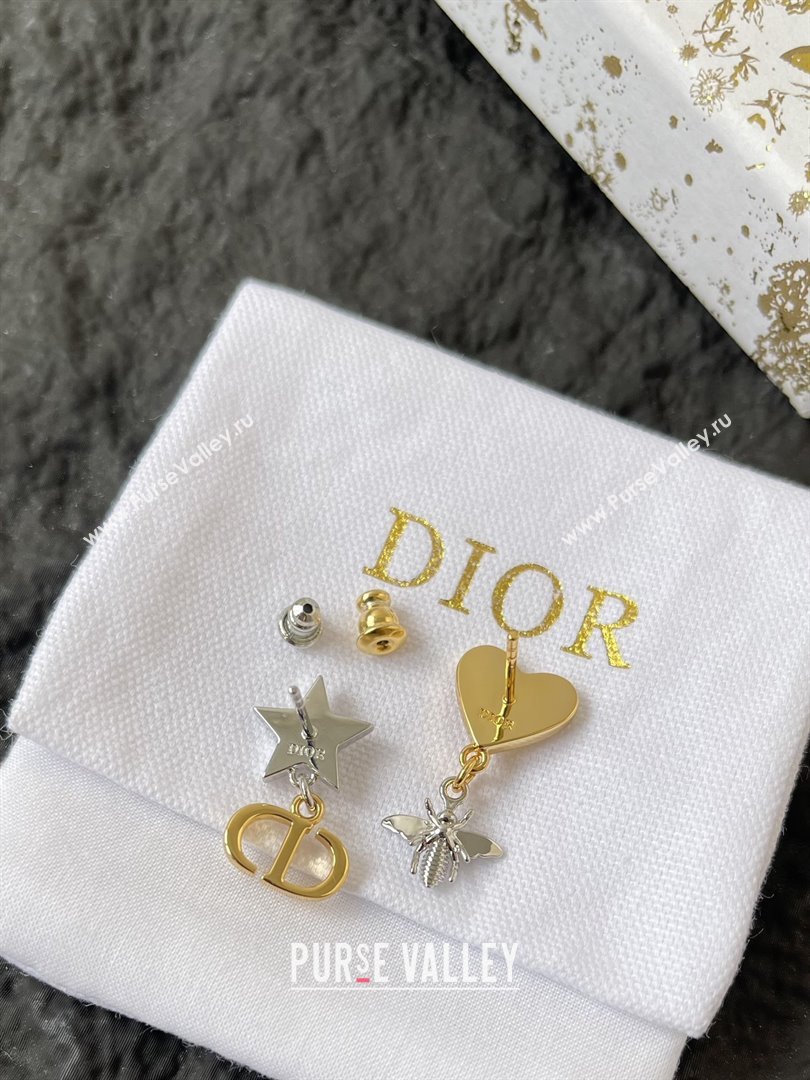 Dior Petit CD Earrings D92705 Gold 2025 (YF-25092705)