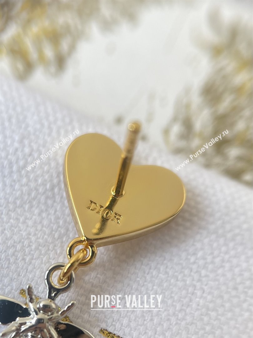 Dior Petit CD Earrings D92705 Gold 2025 (YF-25092705)