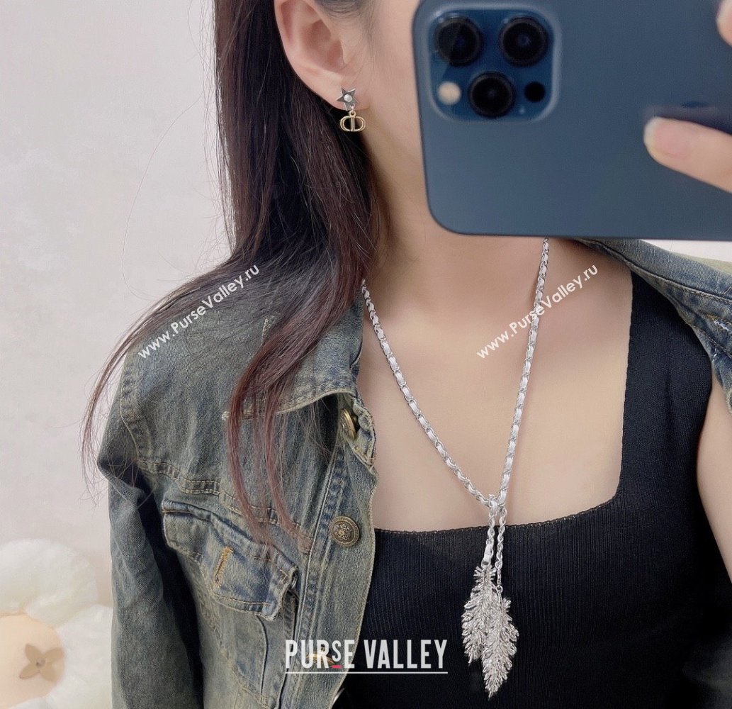 Dior Petit CD Earrings D92705 Gold 2025 (YF-25092705)