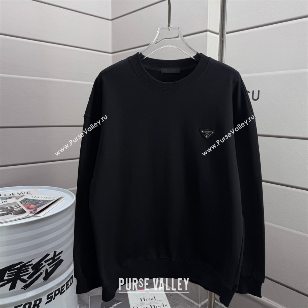 Prada Sweatshirt P101402 Black 2025 (FF-25101402)