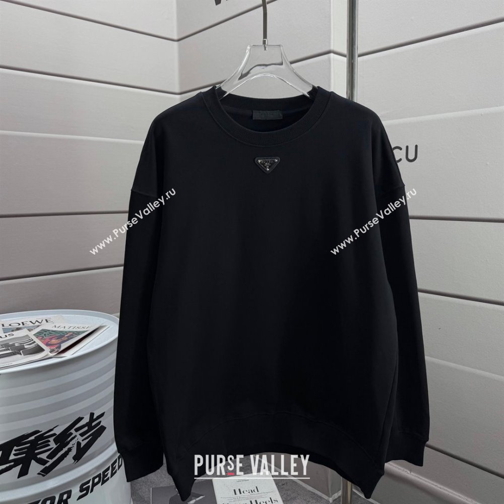 Prada Sweatshirt P101402 Black 2025 (FF-25101402)