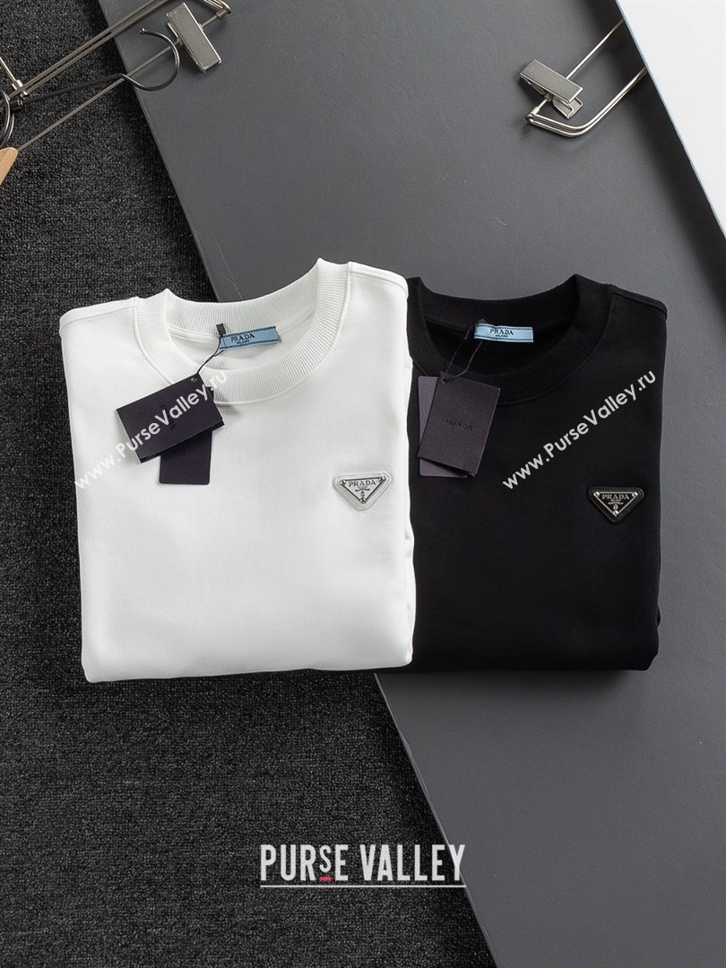 Prada Mens Sweatshirt P101403 Black 2025 (FF-25101403)