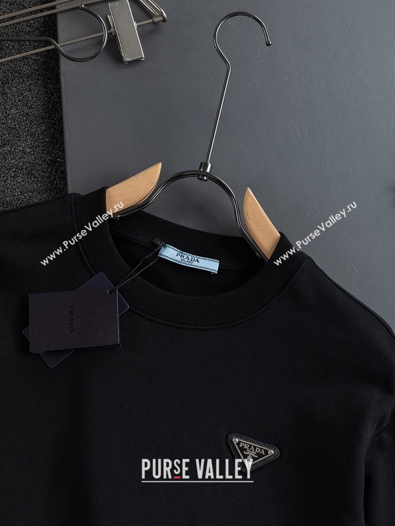 Prada Mens Sweatshirt P101403 Black 2025 (FF-25101403)