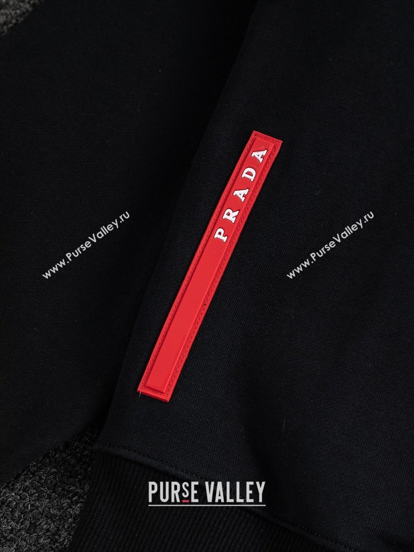 Prada Mens Sweatshirt P101403 Black 2025 (FF-25101403)