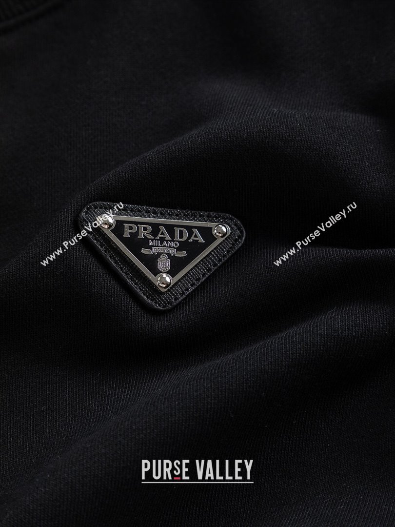 Prada Mens Sweatshirt P101403 Black 2025 (FF-25101403)