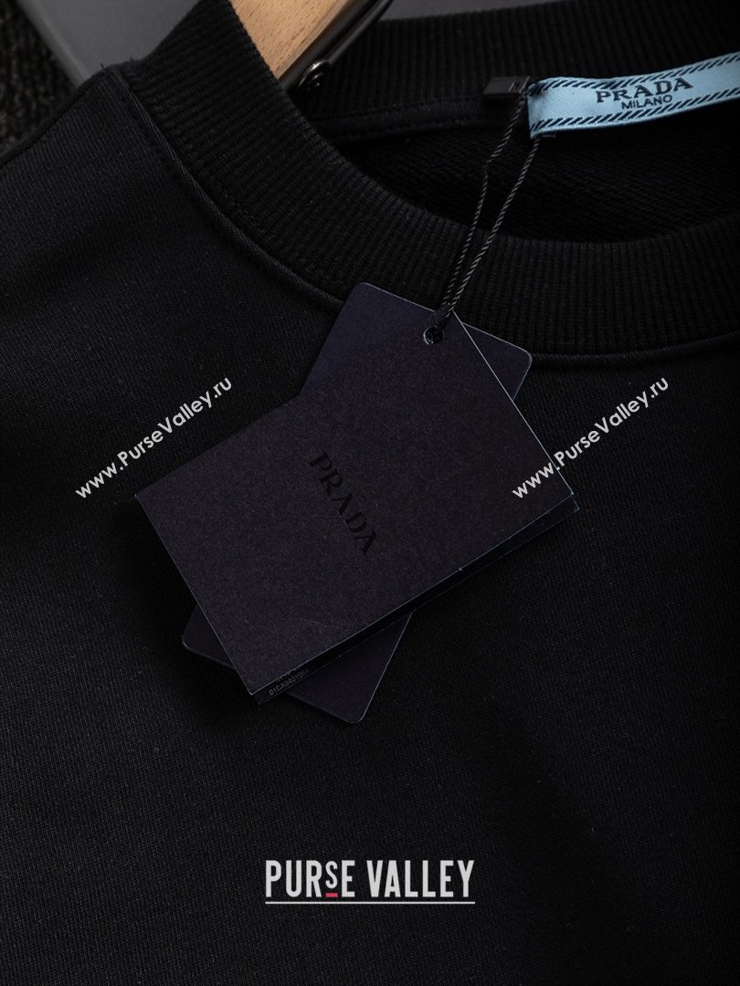 Prada Mens Sweatshirt P101403 Black 2025 (FF-25101403)