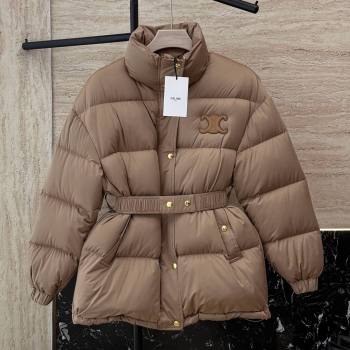 Celine Down Jacket C101710 Brown 2025 (Q-25101710)