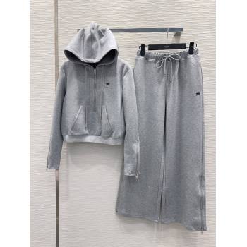 Celine Hoodie and Pants C101713 Grey 2025 (Q-25101713)