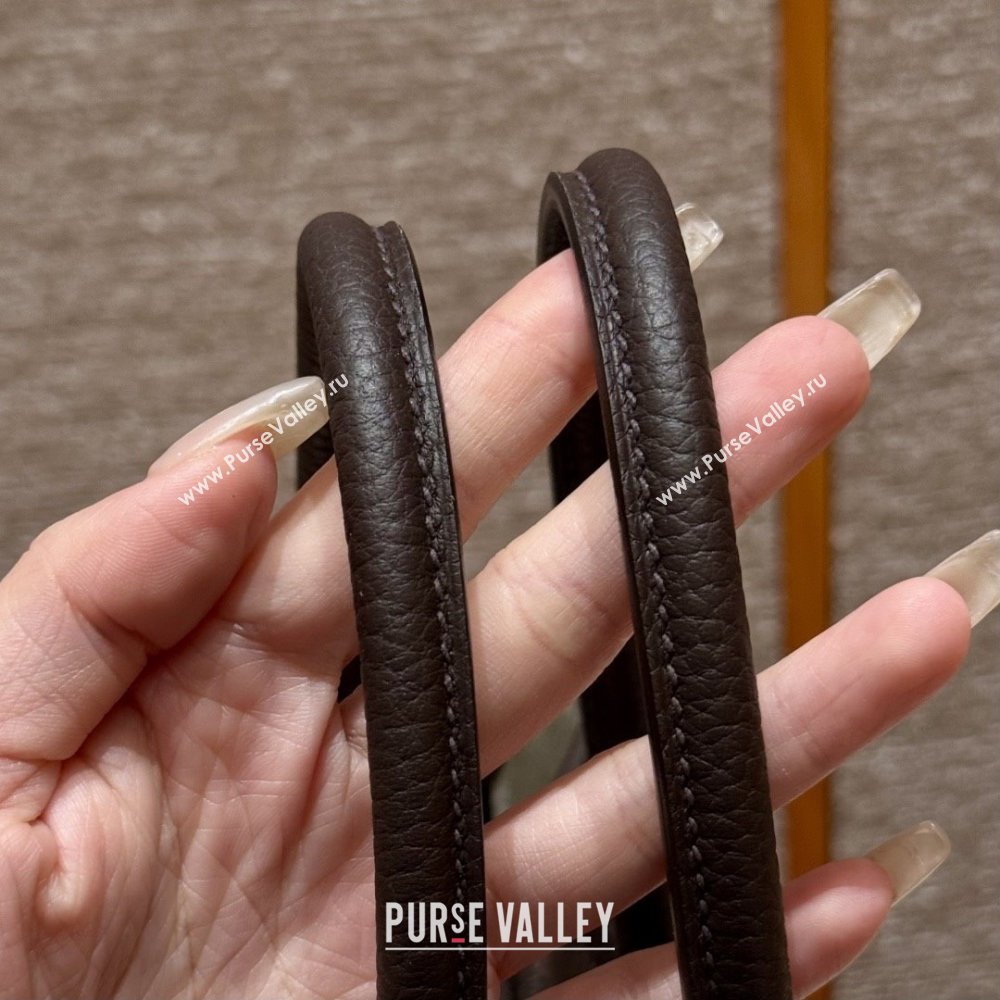 Hermes Garden Party 30/36cm Bag in Togo Leather Ebene 2025(Handmade) (XX-25102311)