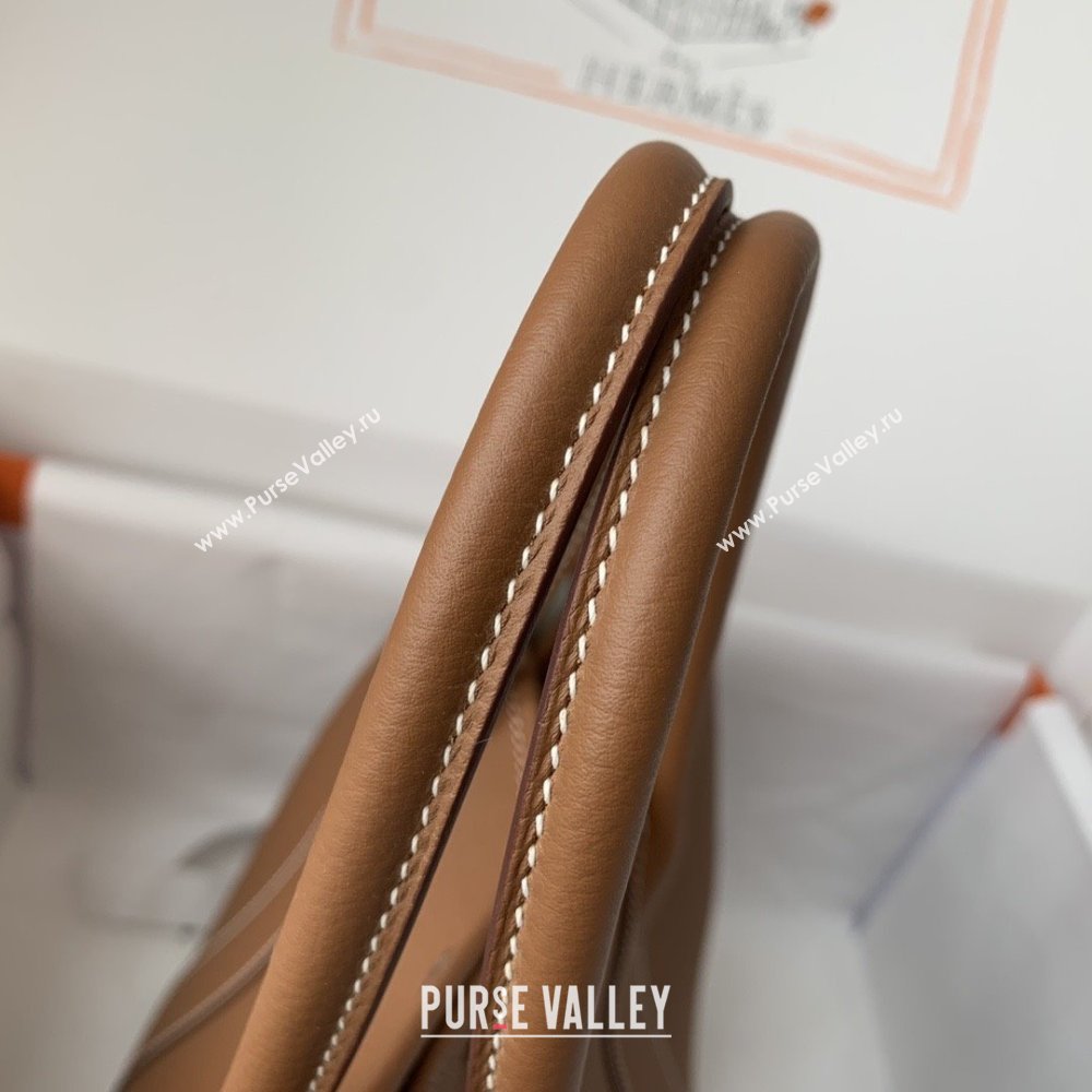 Hermes Garden Party 30/36cm Bag in Togo Leather Brown 2025(Handmade) (XX-25102316)