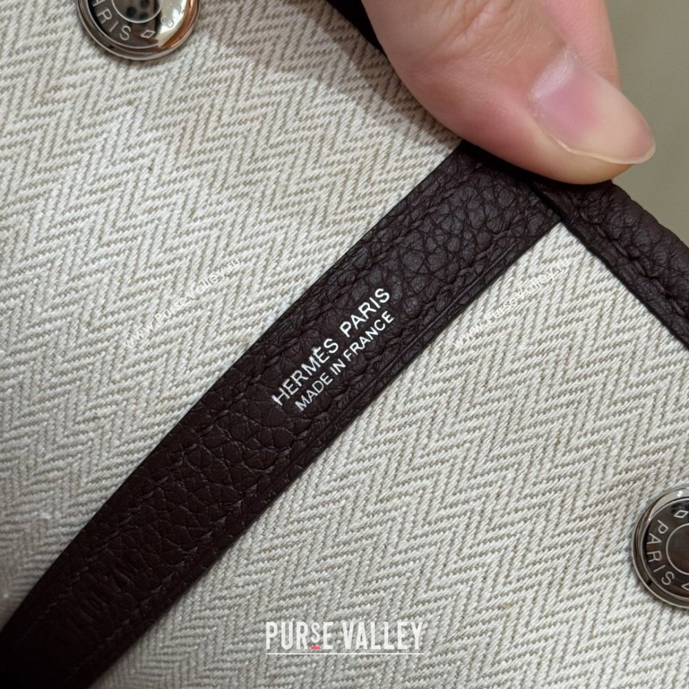 Hermes Garden Party 30/36cm Bag in Togo Leather Rouge Sellier Deep Red 2025(Handmade) (XX-25102304)