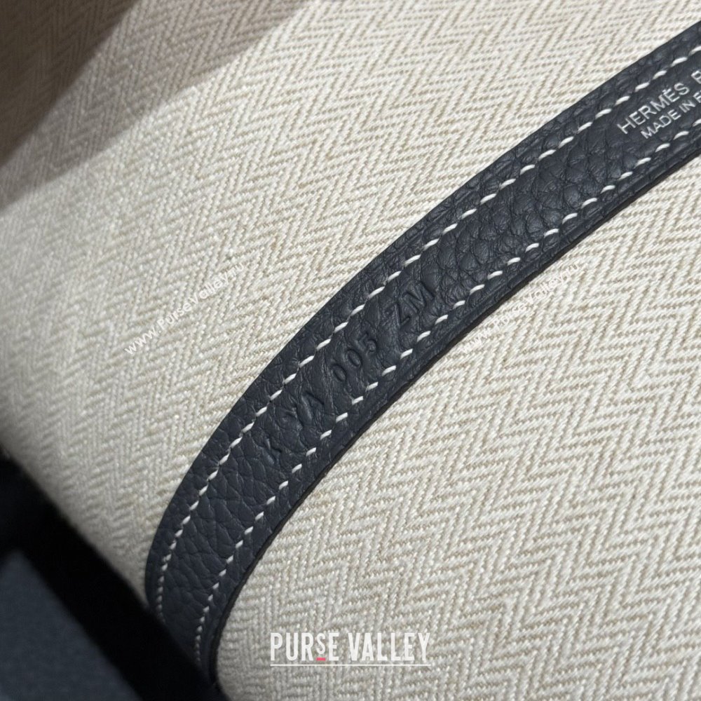 Hermes Garden Party 30/36cm Bag in Togo Leather Ardoise Grey 2025(Handmade) (XX-25102305)