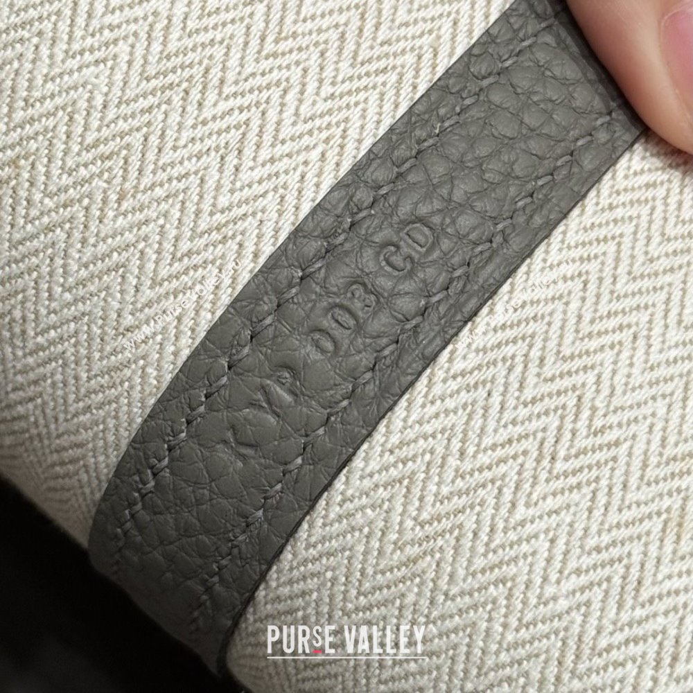 Hermes Garden Party 30/36cm Bag in Togo Leather Gris Meyer Cloud Grey 2025(Handmade) (XX-25102306)