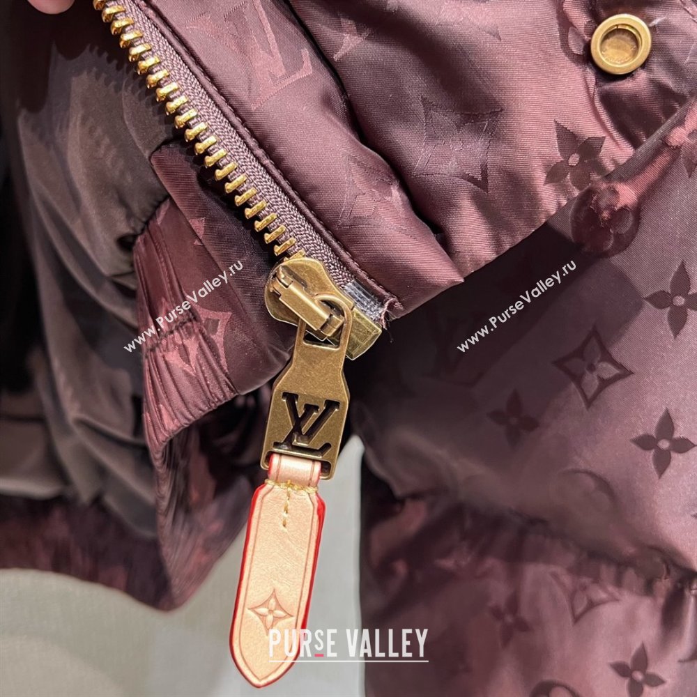 Louis Vuitton Cotton-padded Jacket LV102511 Dark Brown 2025 (Q-25102911)