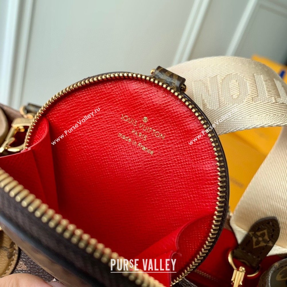 Louis Vuitton OnTheGo PM Tote Bag in Monogram Reverse Canvas M46373 2025 (K-25102501)