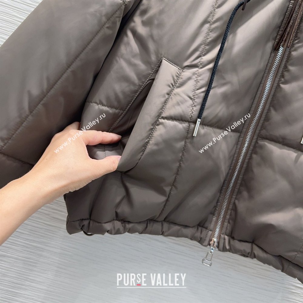 Louis Vuitton Cotton-padded Jacket LV102504 Grey 2025 (Q-25102804)